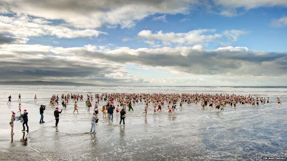 Bude Christmas Day Swim
