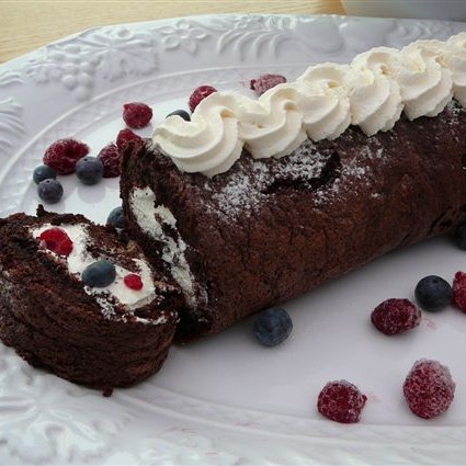 Chocolate roulade