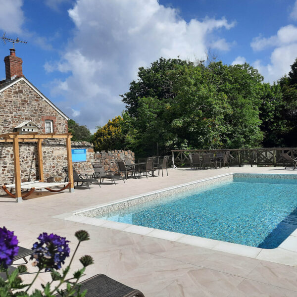 Outdoor Pool at the Broomhill Manor Holiday Cottages Outdoor Pool at the Broomhill Manor Holiday Cottages