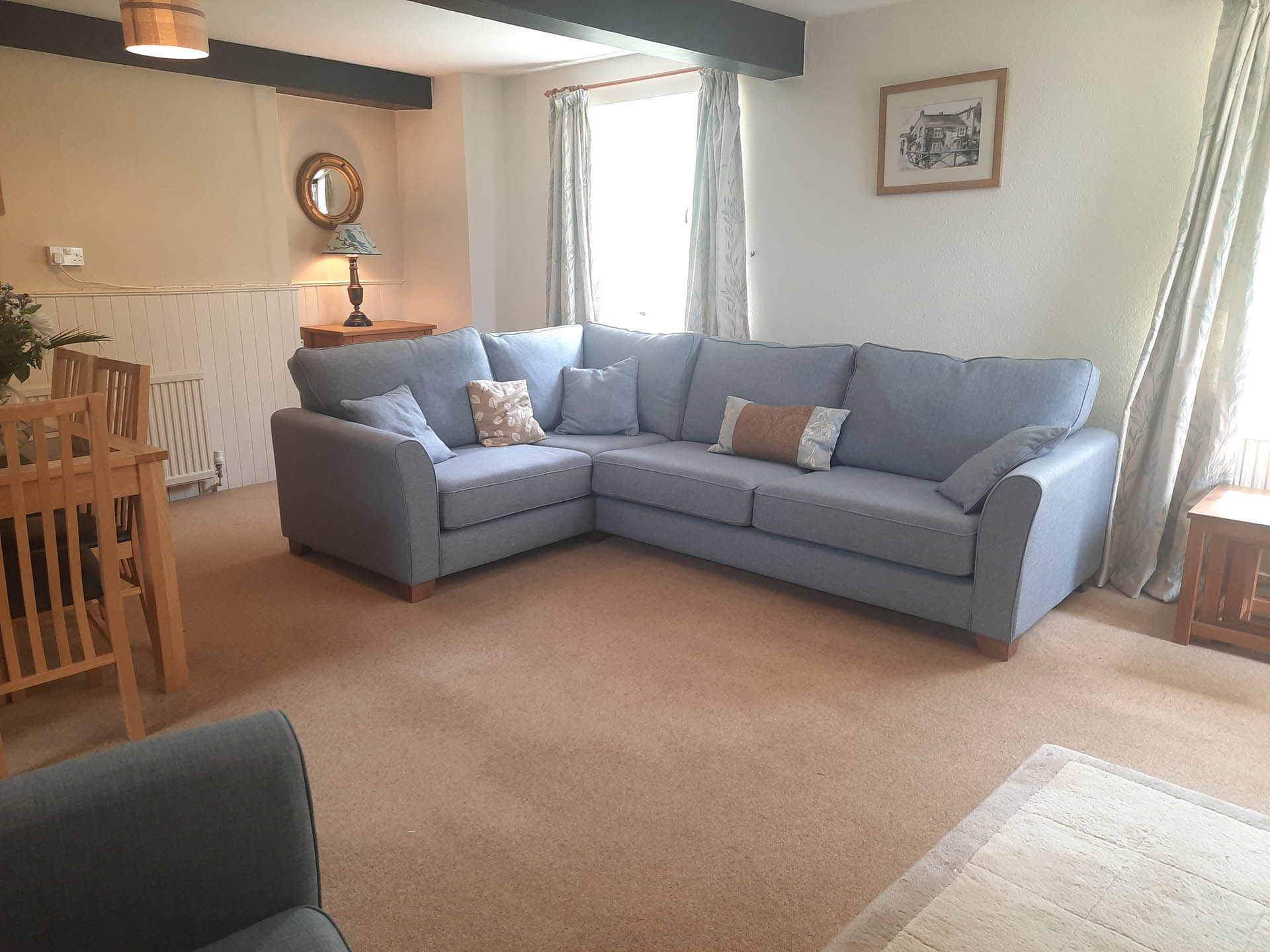 House Cottage Sitting Room Broomhill Manor Holiday Cottages Bude Cornwall