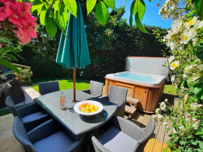 Hot tubs at Broom Hill Manor Self catering cottages