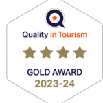 Quality in Tourism awards Broomhill Manor holiday cottages Bude Cornwall