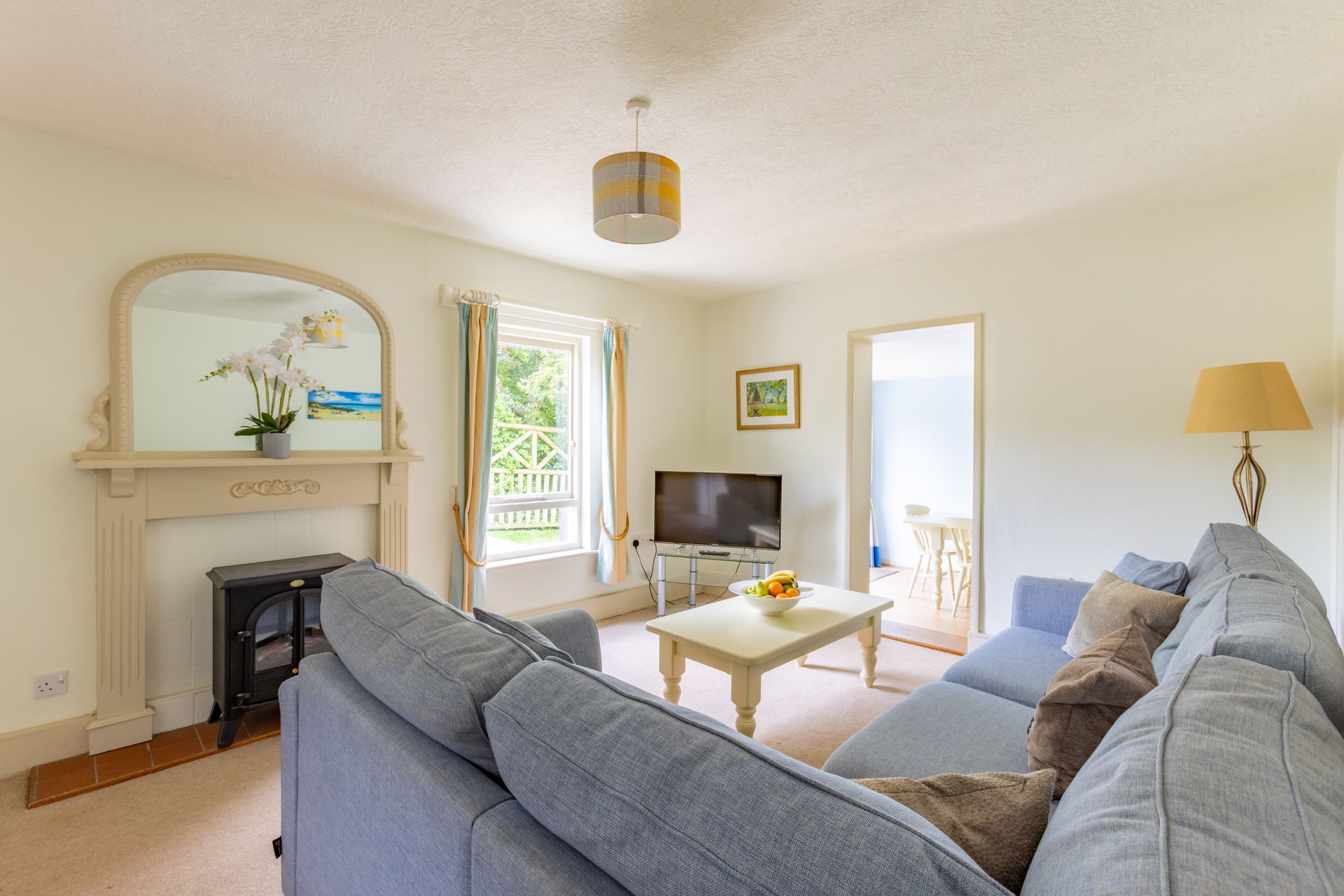 Luxury Holiday Cottage For Rent In Bude Cornwall Cormorant Cottage Broomhill Manor Living Room