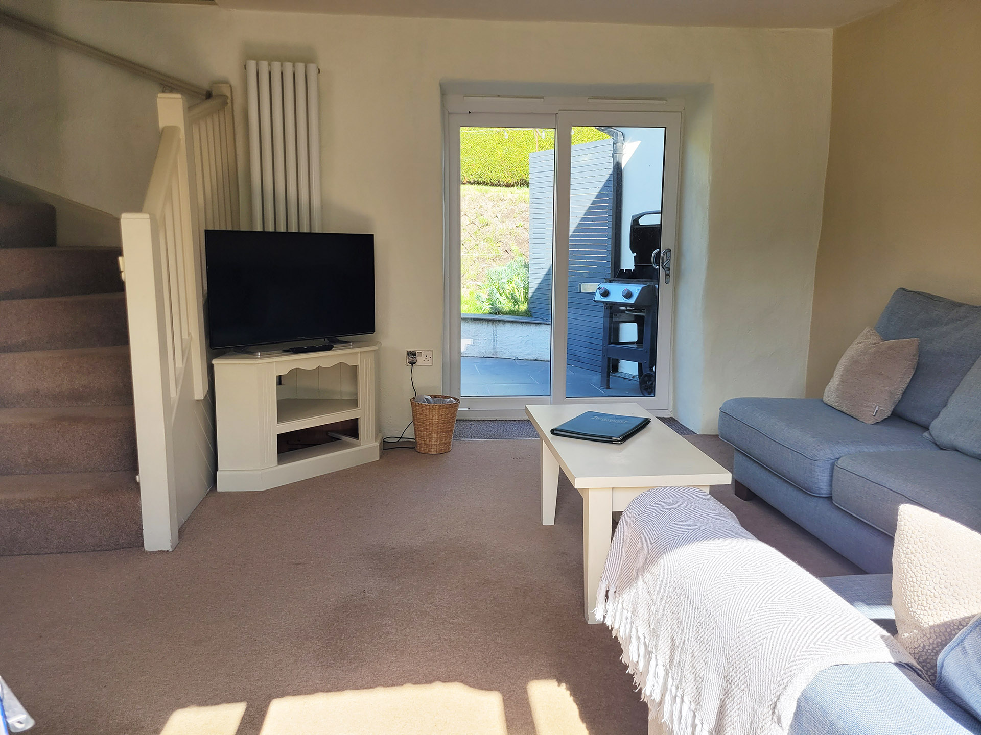 Chough's Holiday Cottage Bude Living Room Chough's Holiday Cottage Bude Living Room